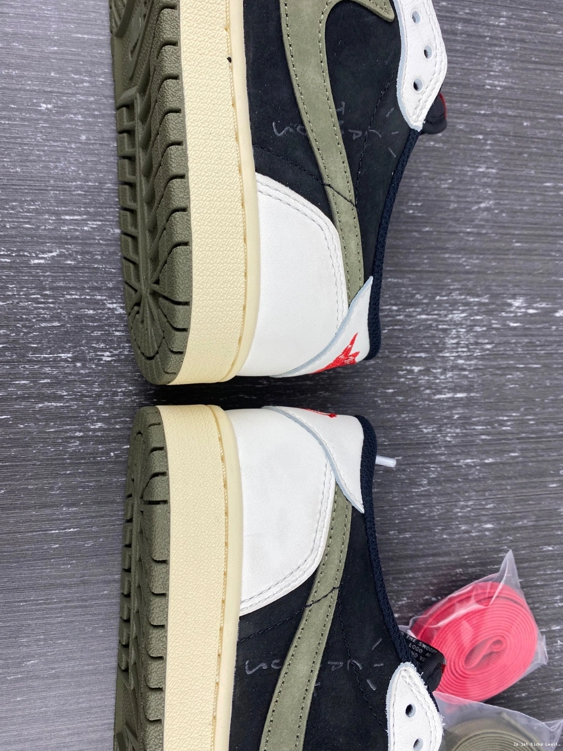 Travis x Low Air Olive 1 OG Jordan Scott DZ4137-106 0927